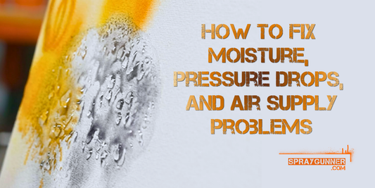 Airbrush Spitting Water? How to Fix Moisture, Pressure Drops, and Air Supply Problems