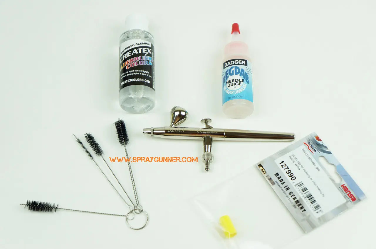 Airbrush, Paint, Tools, Cleaning Eq, Cap Protectors & Tape. high quality