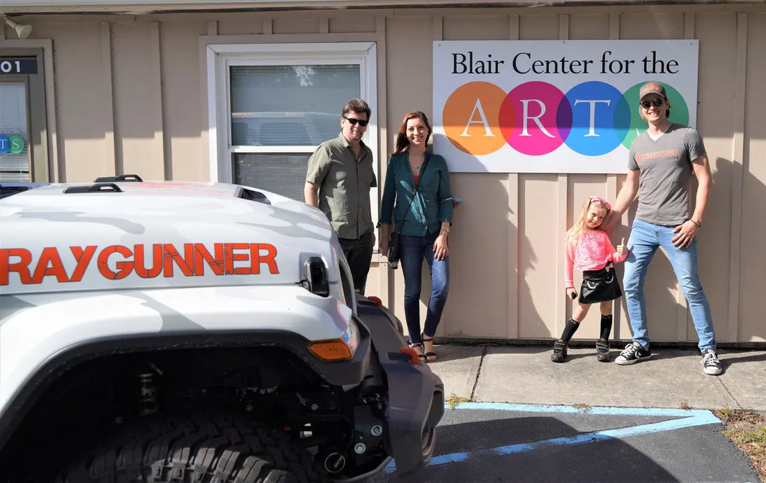 Our-visit-to-Blair-Center-for-Arts SprayGunner
