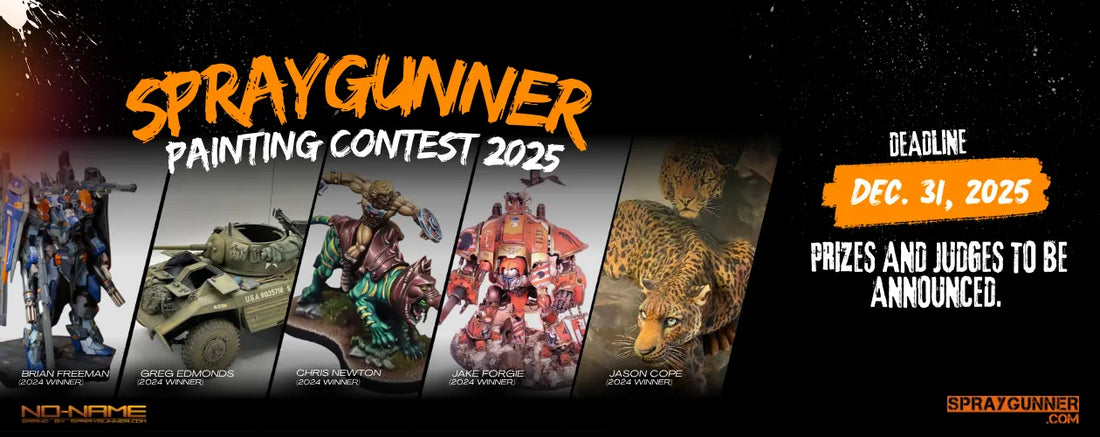 Here Begins SprayGunner Painting Contest 2025: Prizes & Entry Guide