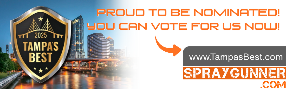 Tampa's Best Nominee - Support SprayGunner!