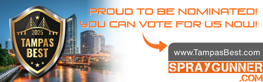 Tampa's Best Nominee - Support SprayGunner!