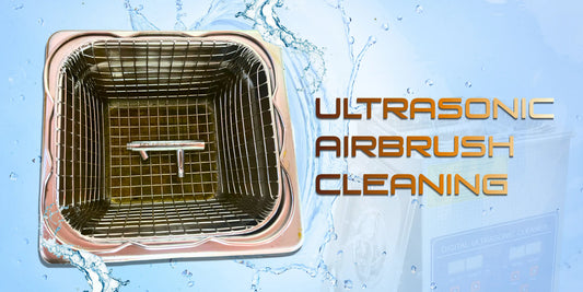 Ultrasonic Airbrush Cleaning