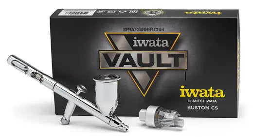 Vault-opened-Iwata-Kustom-CS-airbrush SprayGunner