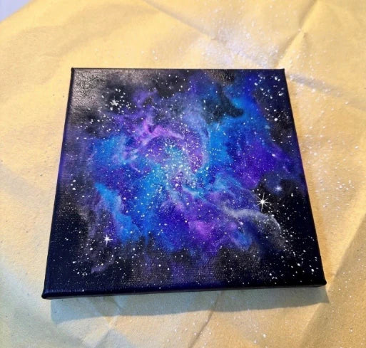 Galaxy Painting for Kids: A Step-by-Step Airbrush Guide