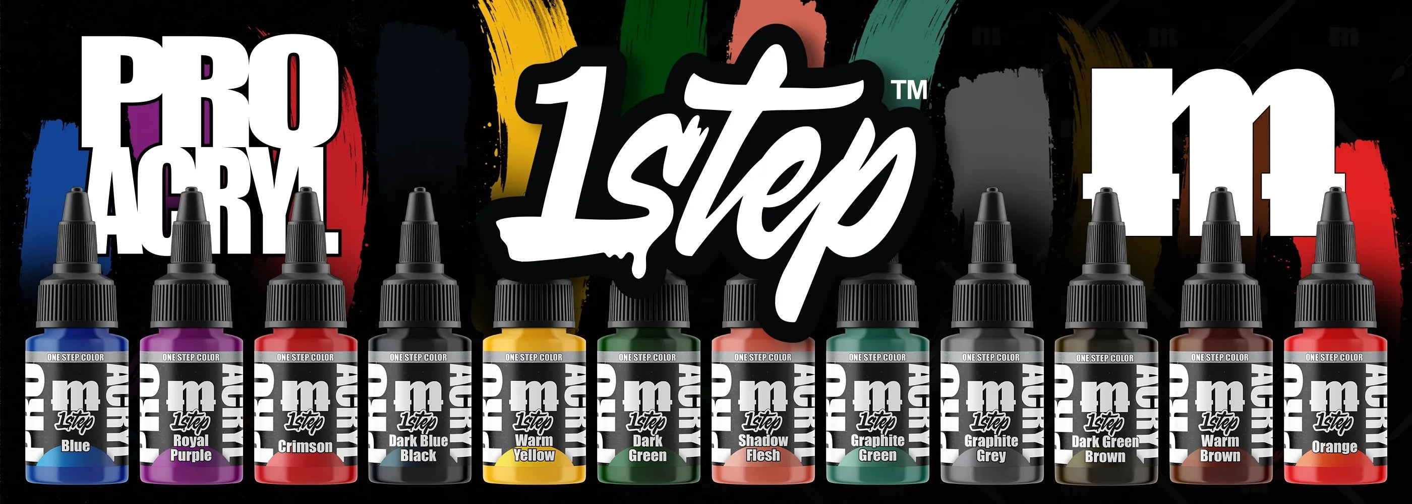 Monument Hobbies Pro Acryl 1-Step Paints