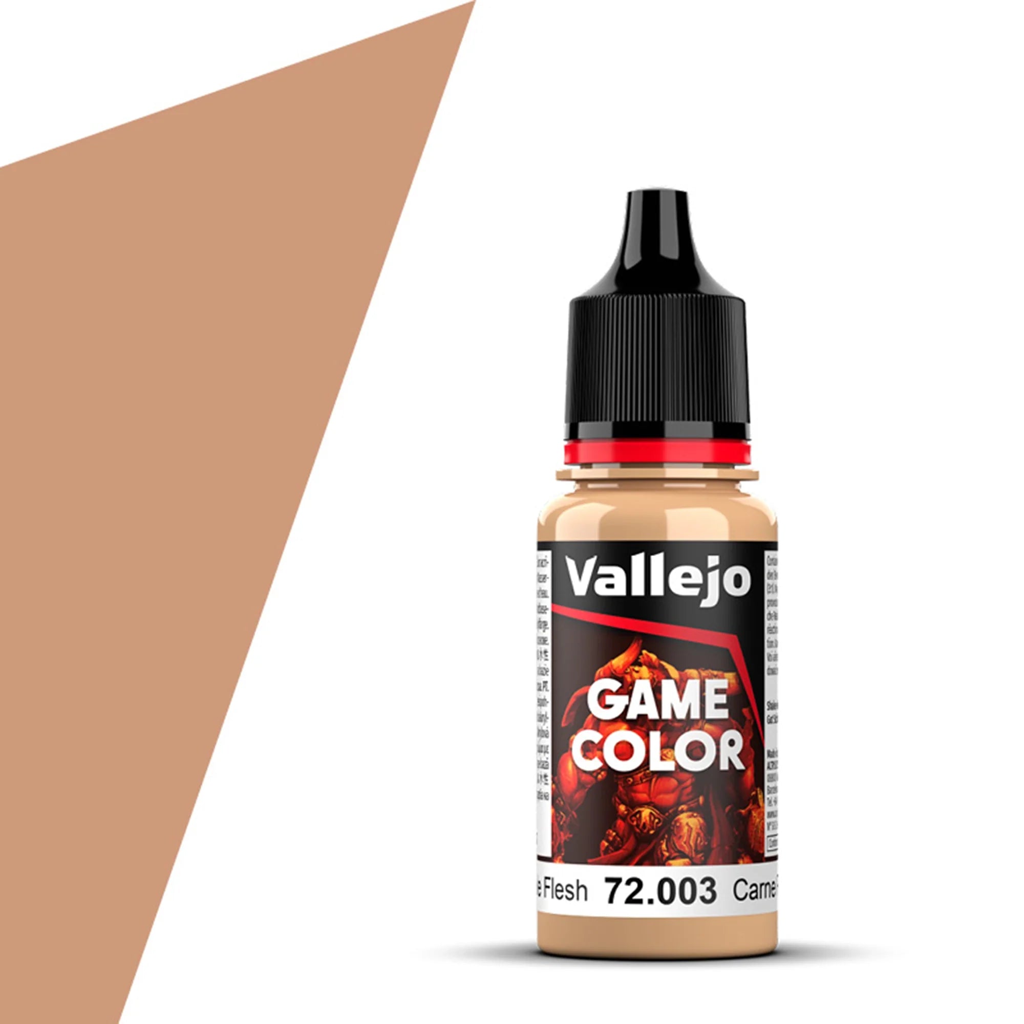 Vallejo Game Color Neutrals & Skintones (Whites / Greys / Browns / Flesh / Black)