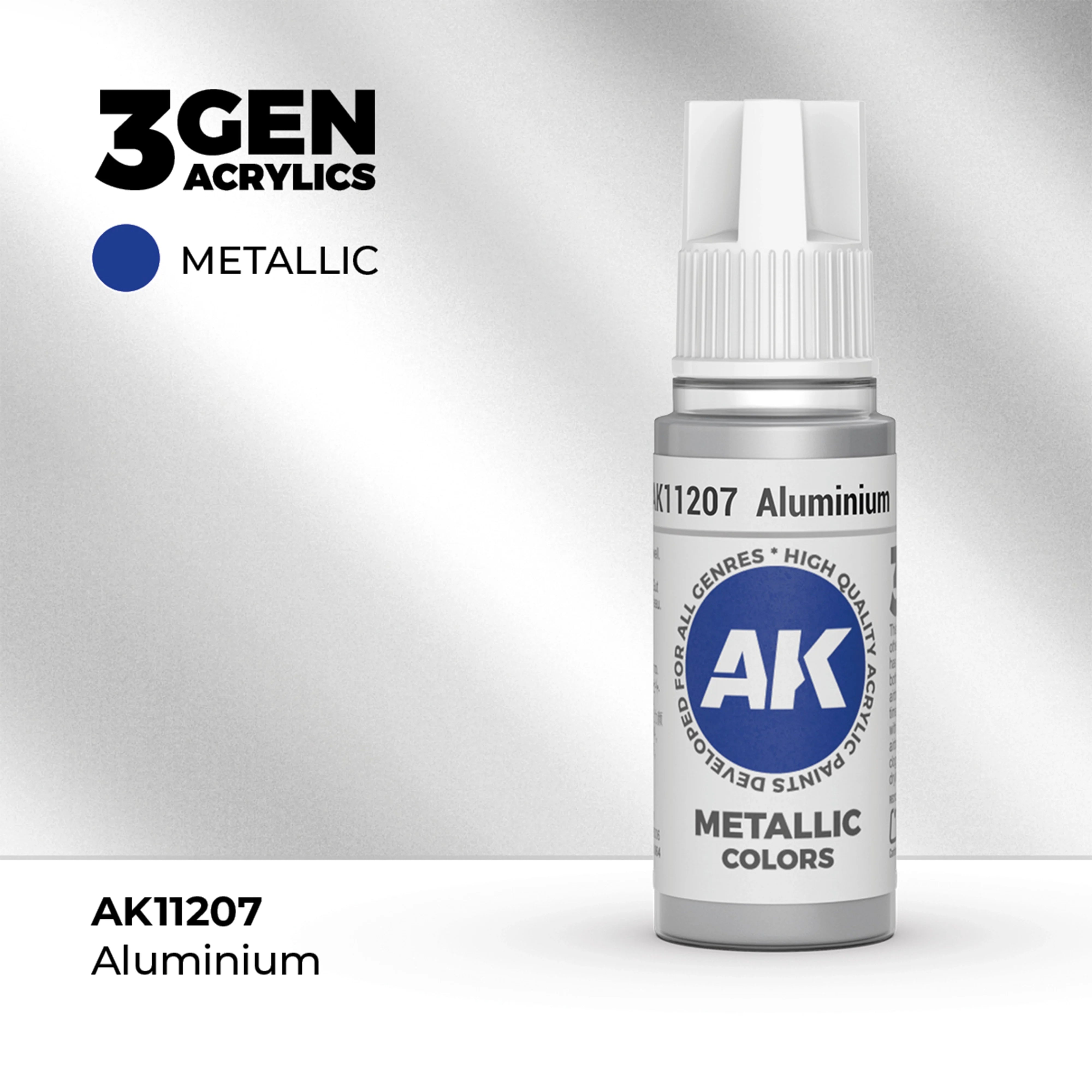 AK Interactive Metallic Paints