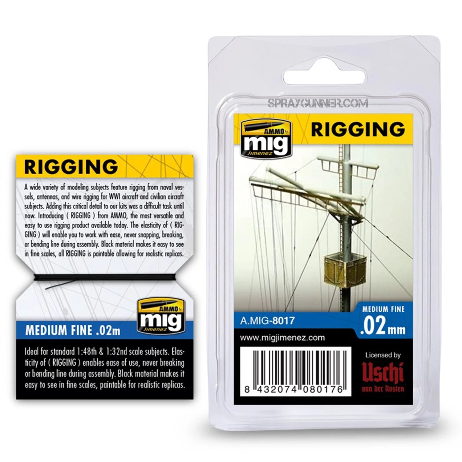 AMMO MIG Rigging Line for Scale Models