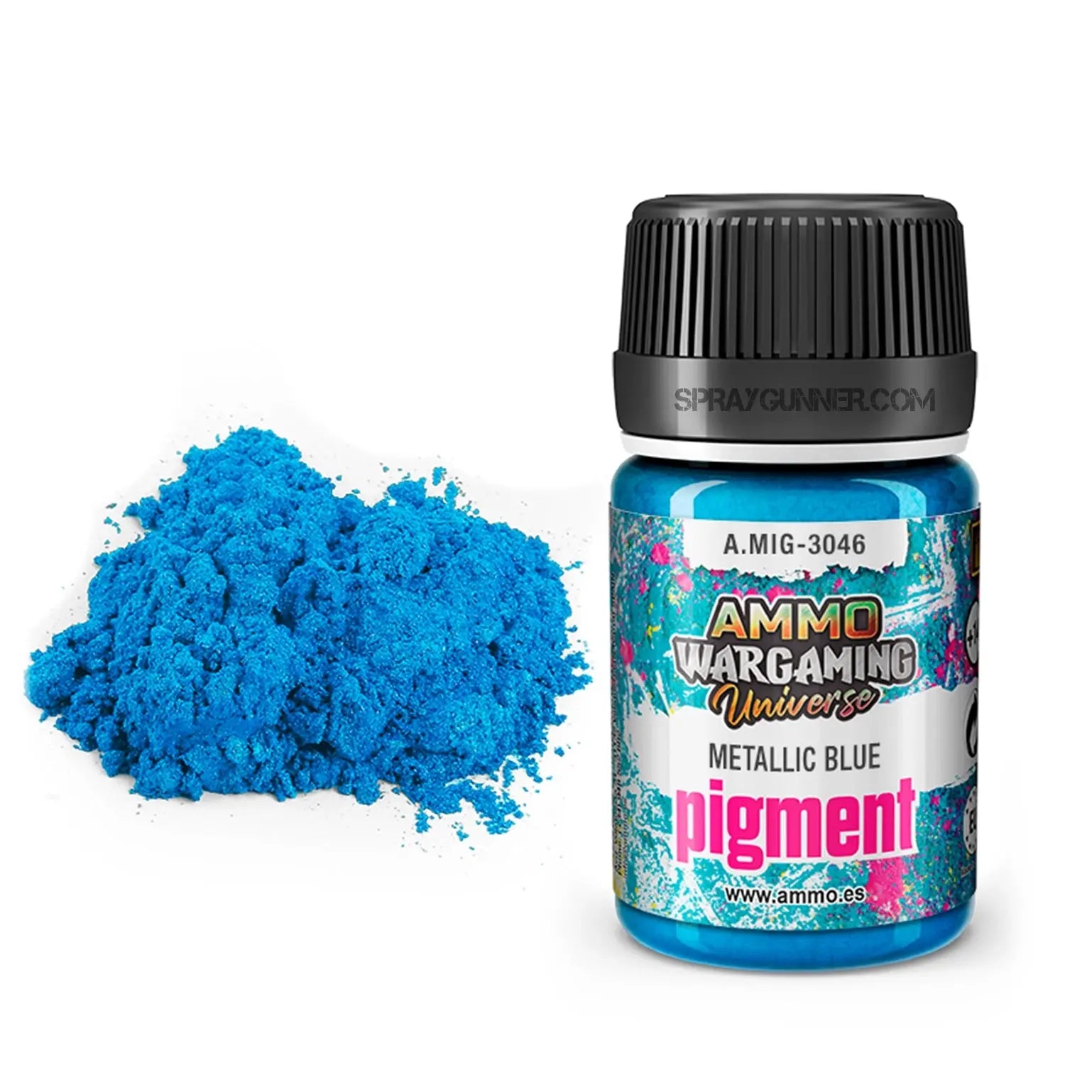 AMMO by MIG Metallic, Rust & Industrial Pigments
