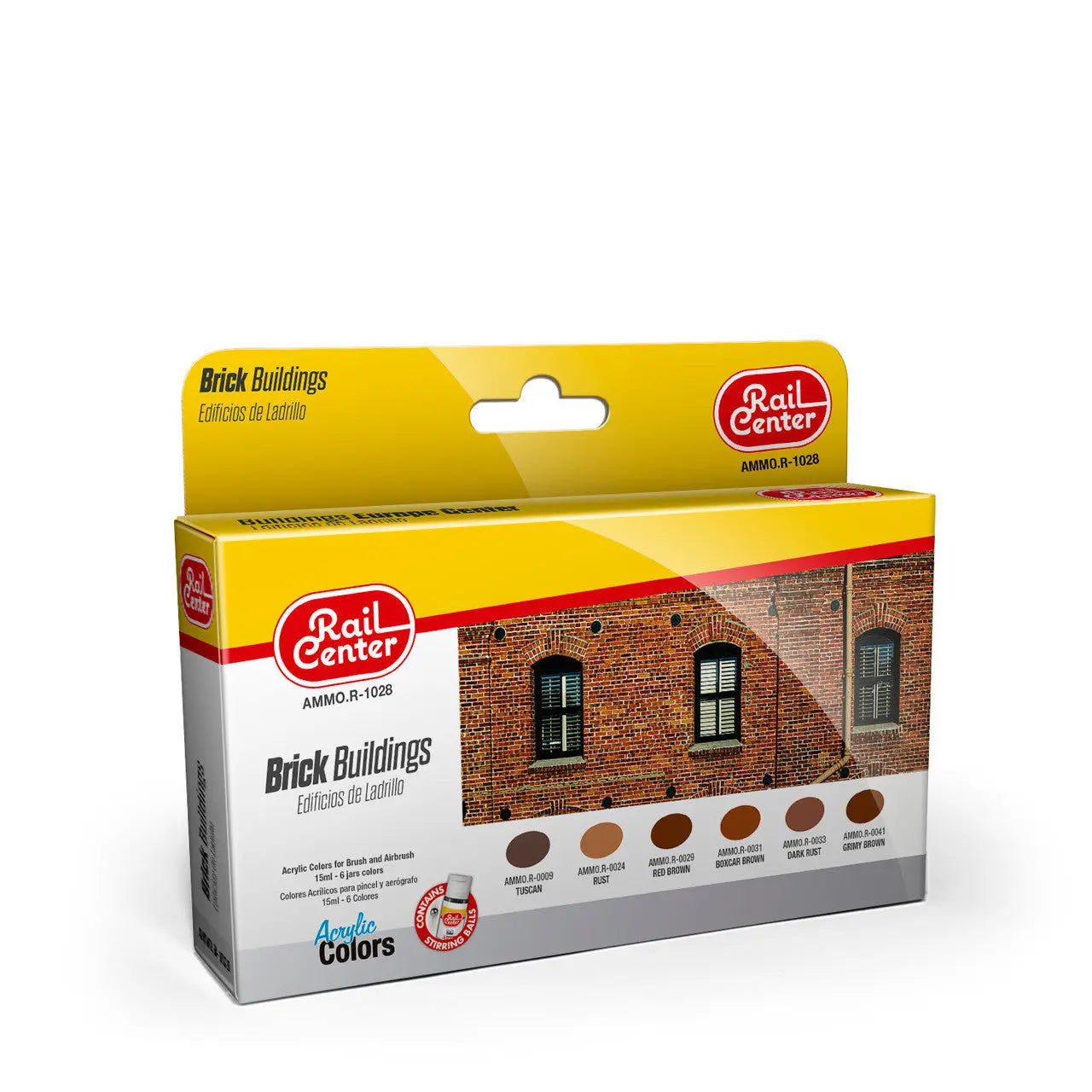 Rail Center Paint Sets