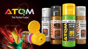 AMMO-by-Mig-ATOM-acrylic-paints-for-airbrush SprayGunner