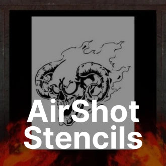 AirShot-Stencils-for-Airbrush SprayGunner