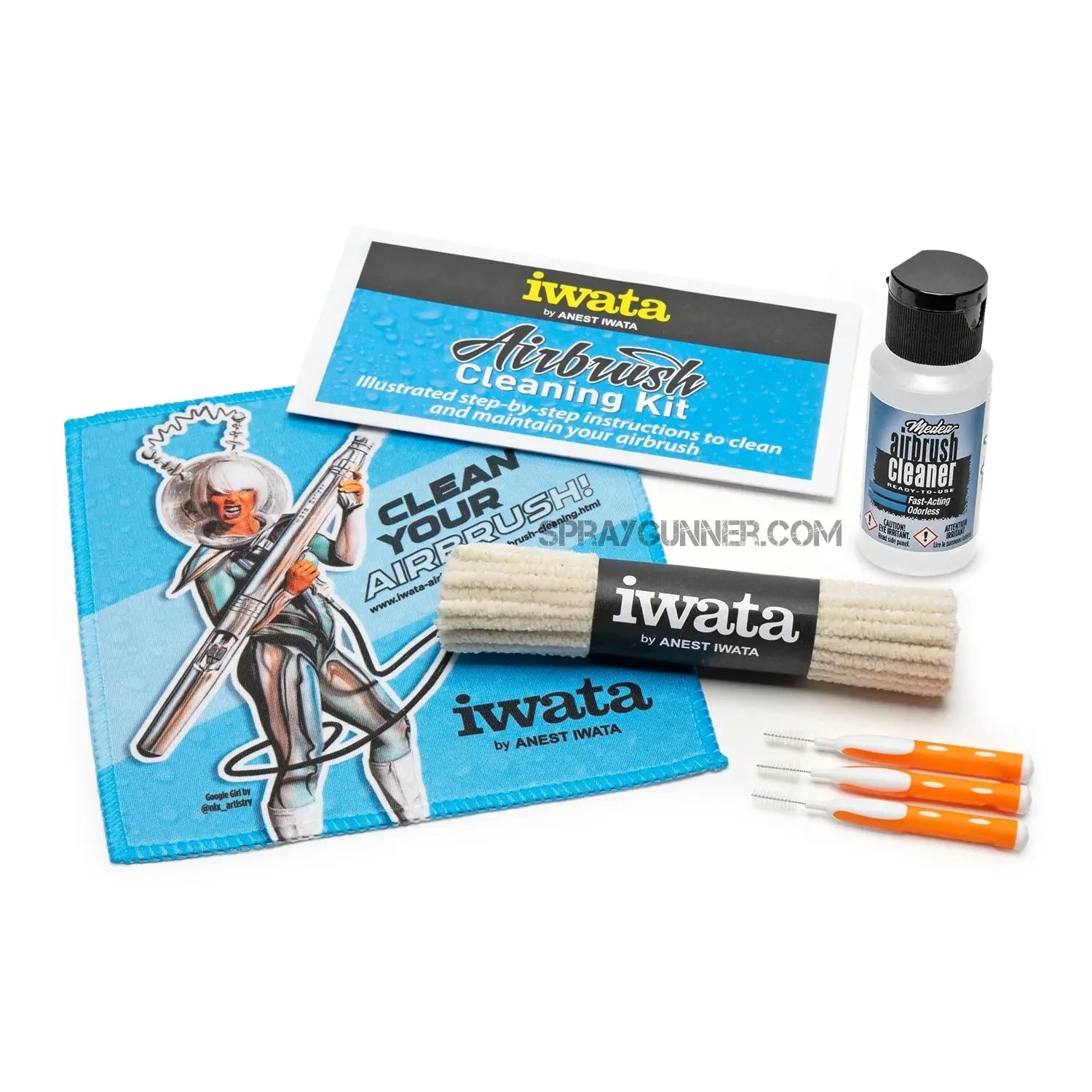 Airbrush-cleaning-essentials SprayGunner
