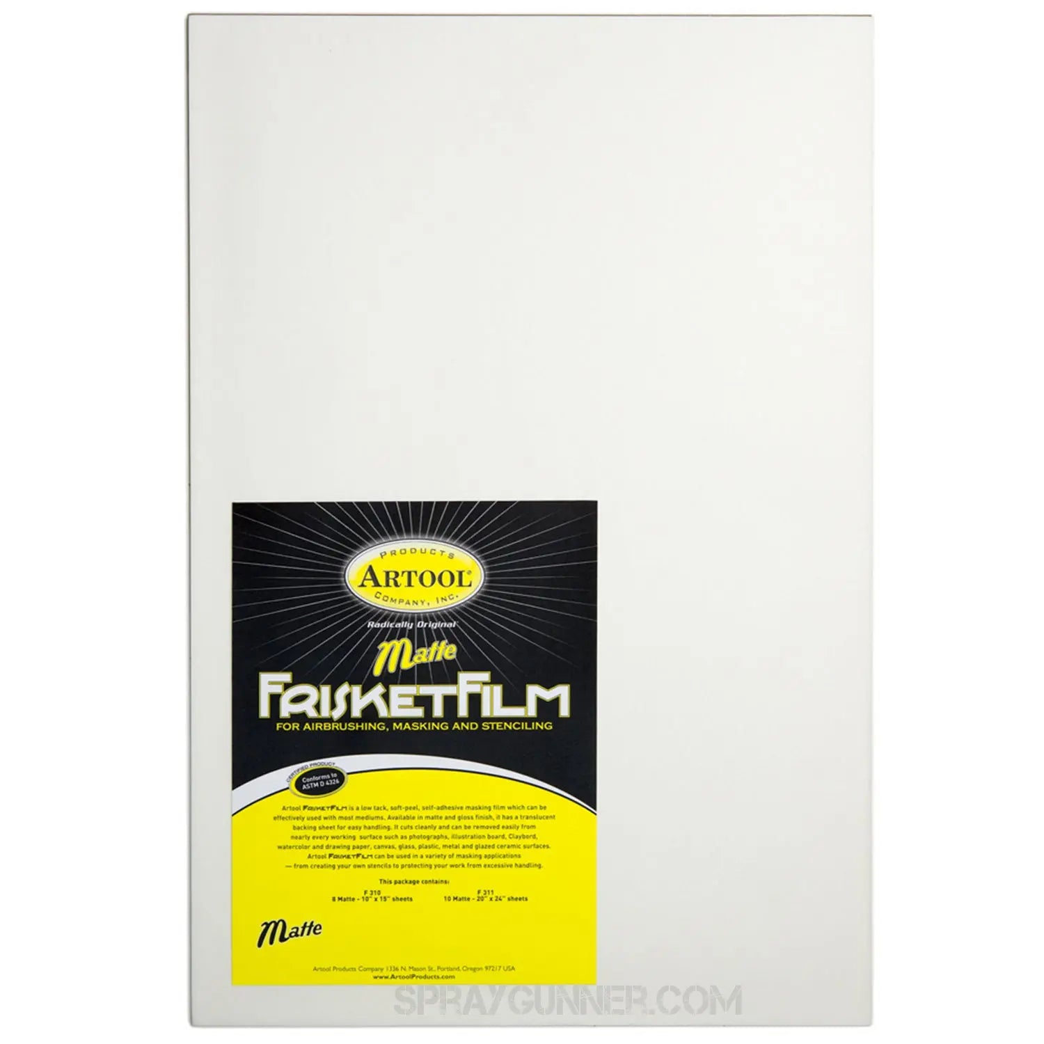 Artool Shields, Basics & Masking Films