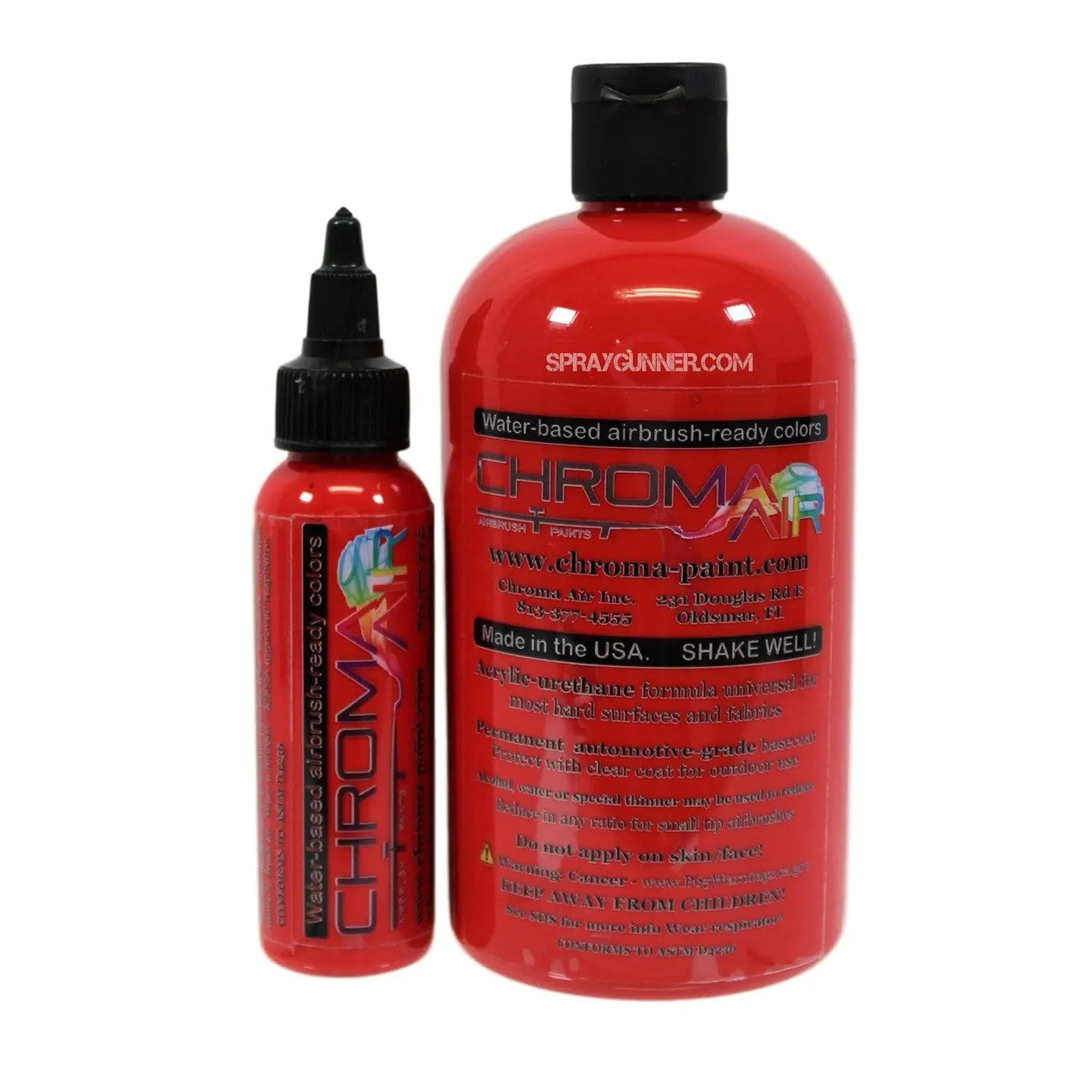 ChromaAir Transparent Paints for Airbrush Artists