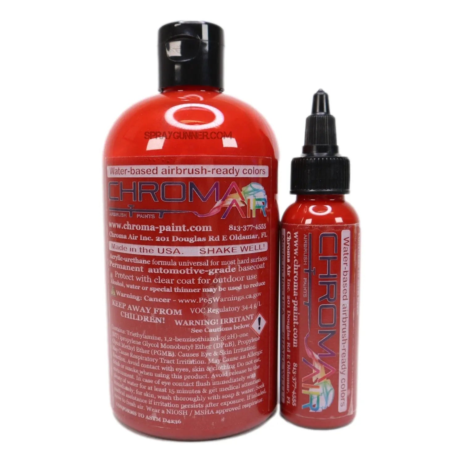 ChromaAir FX Line airbrush-ready paint
