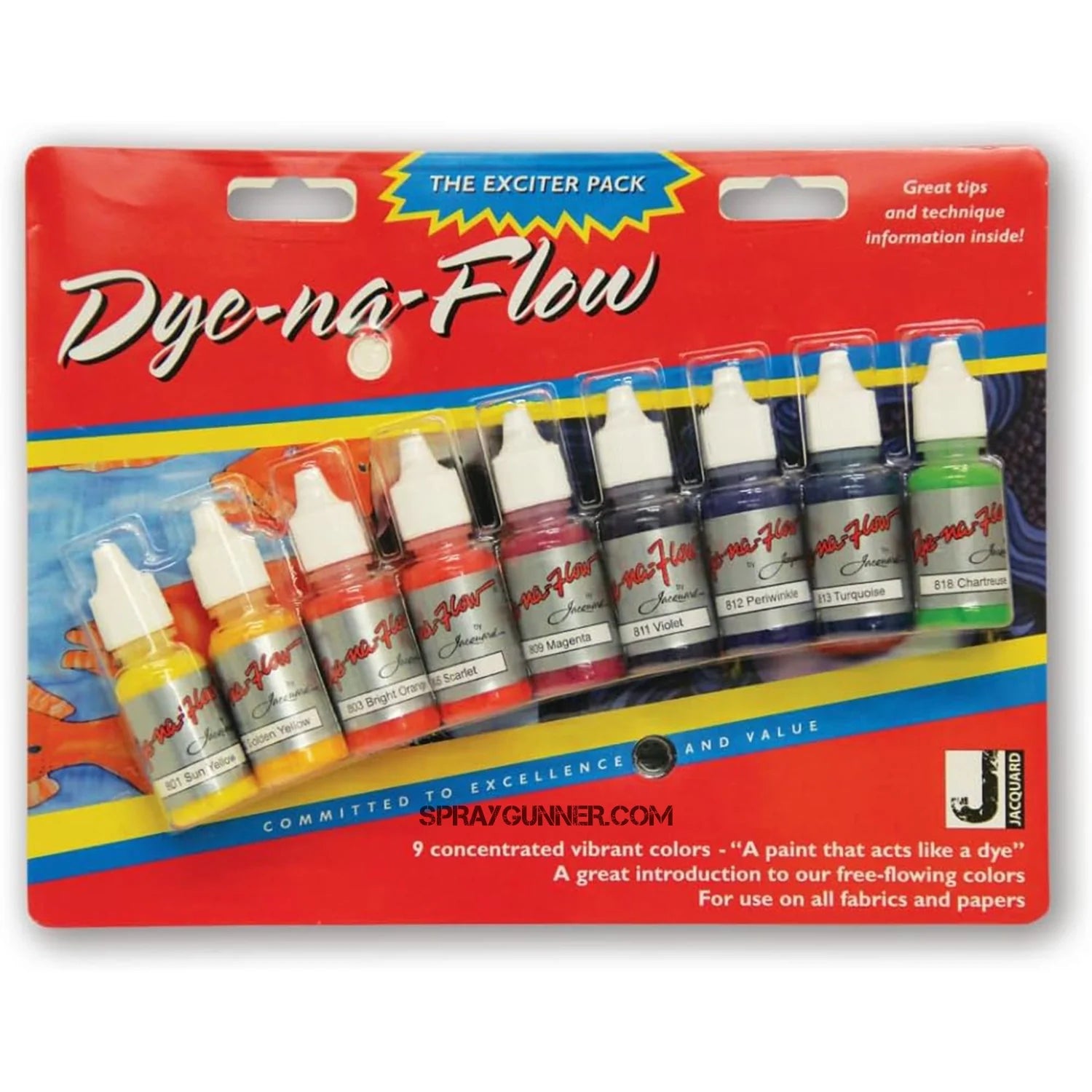 Jacquard Sets, Pigments & Spray Tools