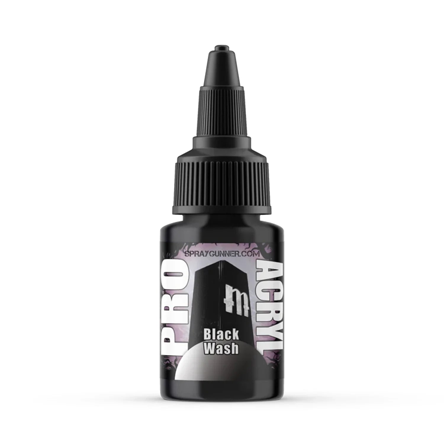 Monument Hobbies Pro Acryl paints Blacks & Greys color collection