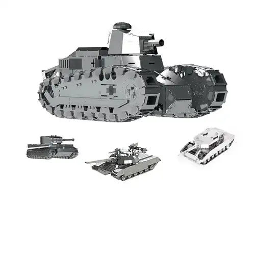 Metal Time Tank Models | World of Tanks DIY Stainless Steel Kits