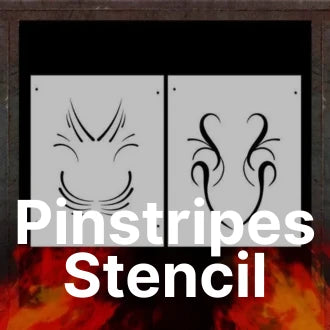Pinstripes-Stencil-for-Airbrushing-Custom-Detailing SprayGunner
