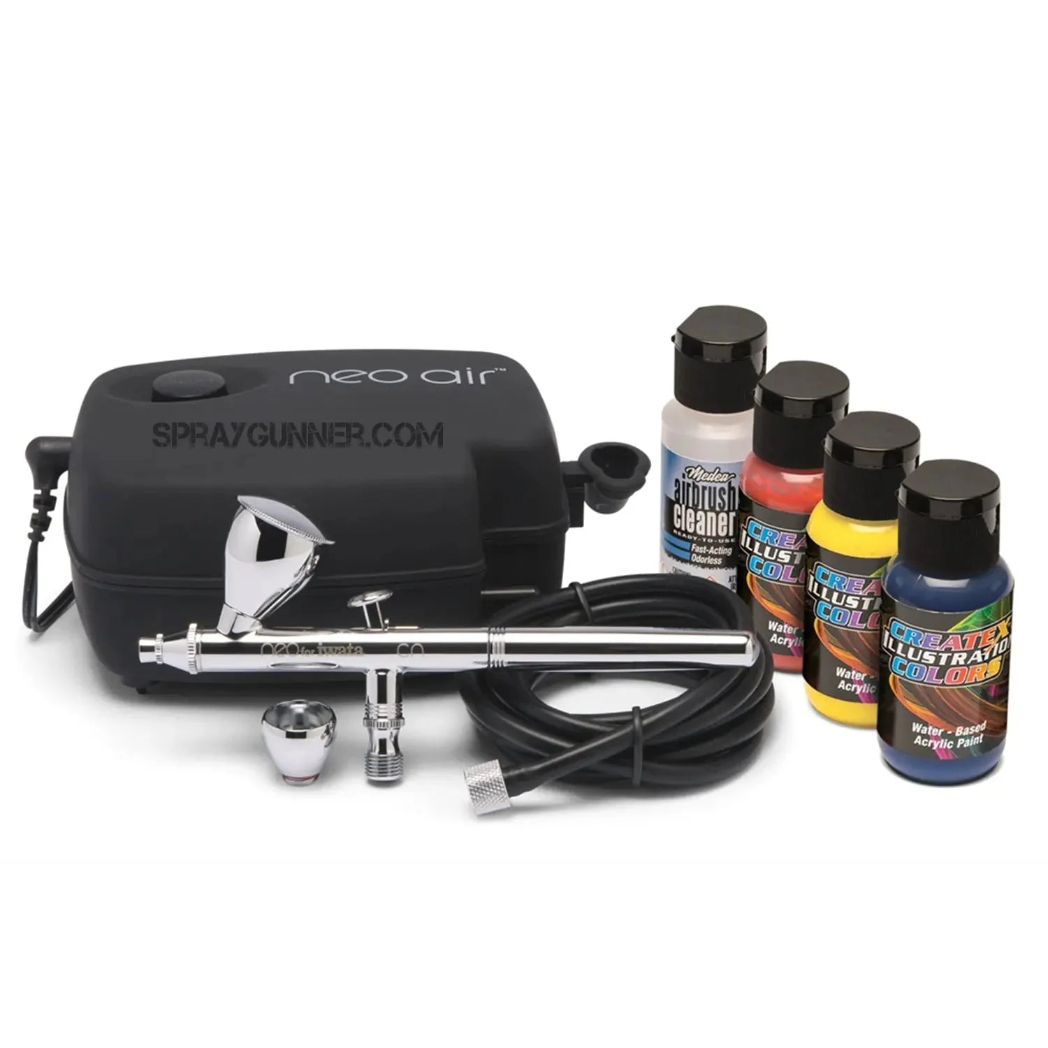 Iwata airbrush and compressor kits