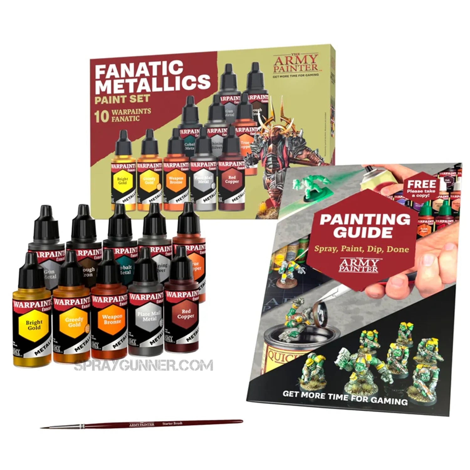 The Army Painter Metallic paints for miniatures