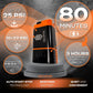 Portable Compressor for airbrush with powerful 8000 mAh battery