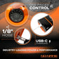 Portable Compressor for airbrush with powerful 8000 mAh battery
