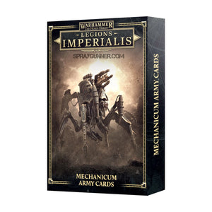 Warhammer The Horus Heresy: Legions Imperialis: Mechanicum Army Cards - SprayGunner