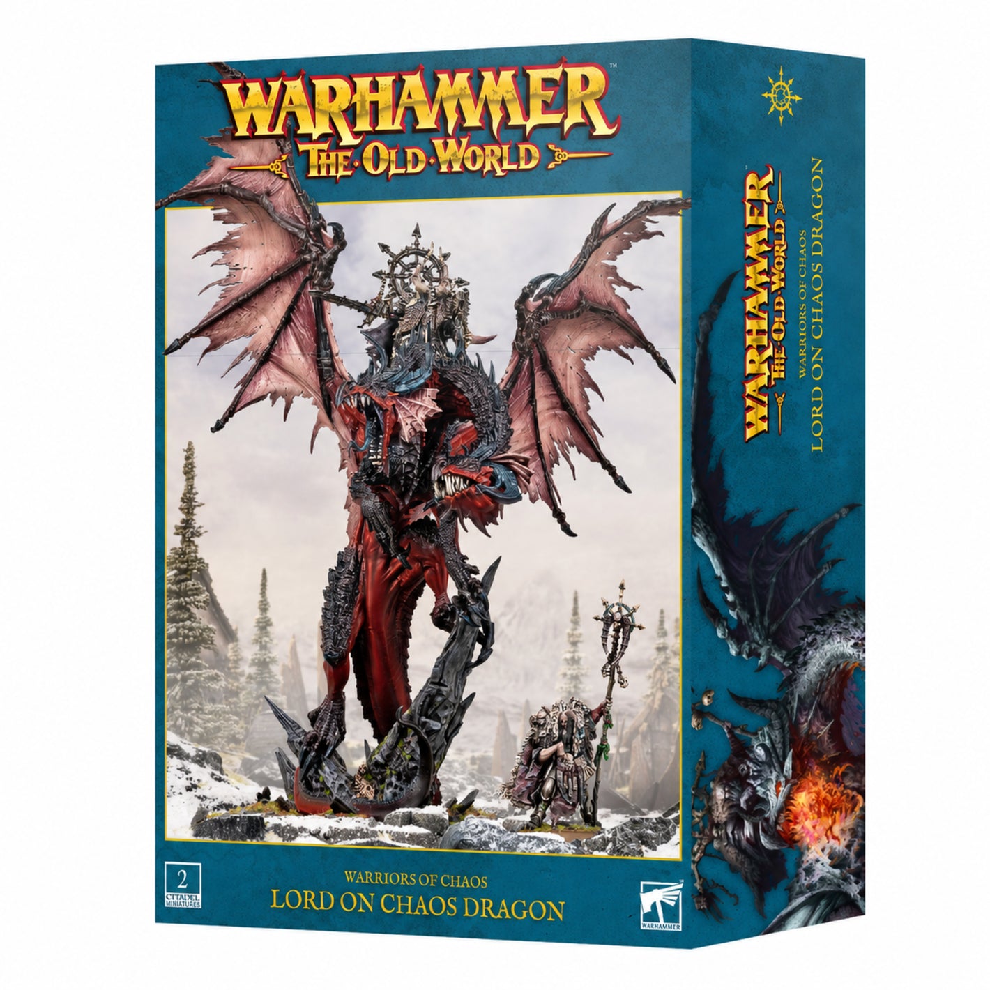 Warhammer The Old World: Lord/Sorcerer on Chaos Dragon – 08-19