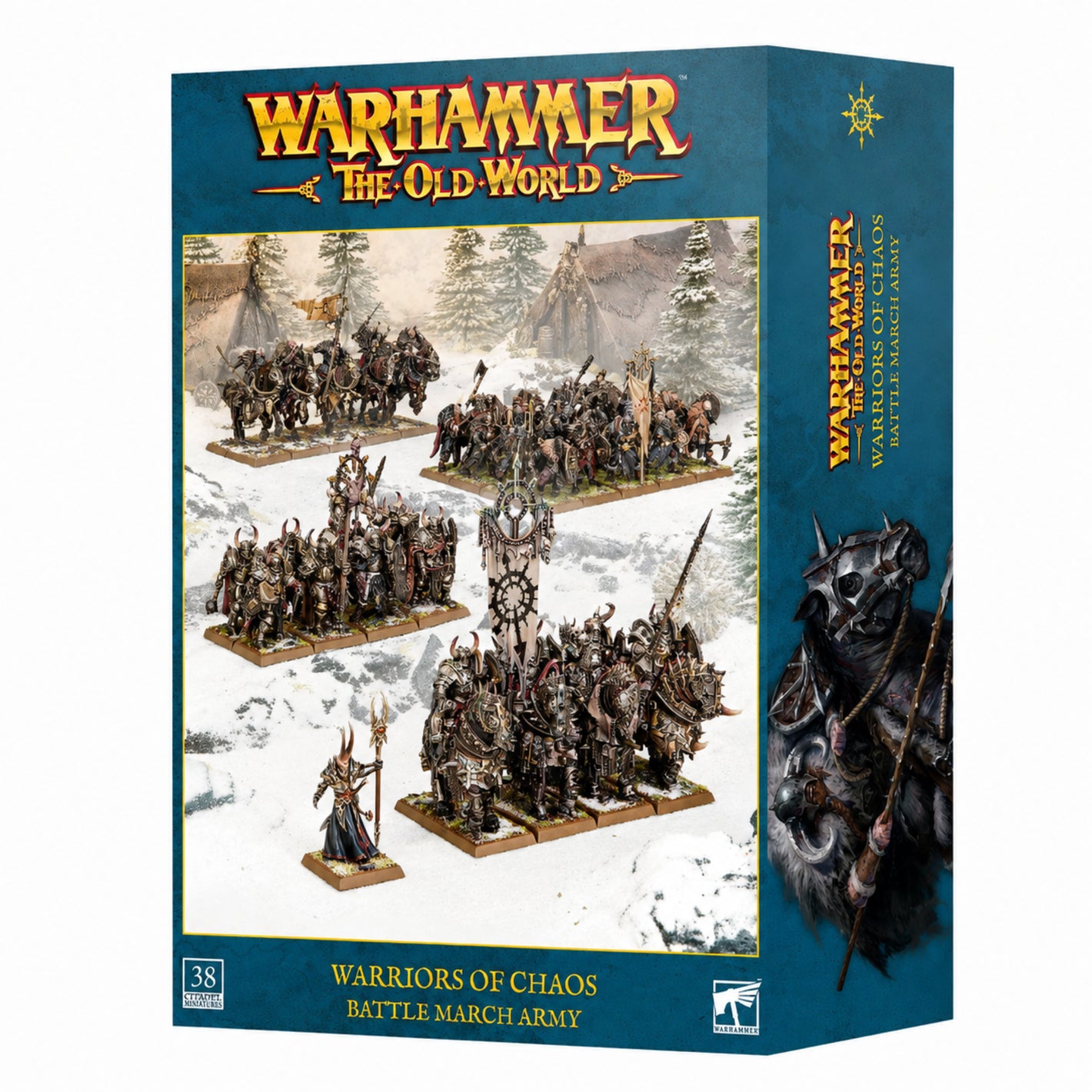 Warhammer The Old World: Warriors of Chaos Battle March Army – 08-23