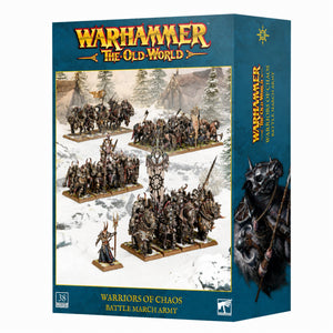Warhammer The Old World: Warriors of Chaos Battle March Army – 08-23