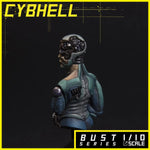 1/10 Cybhell (Bust Series) Model Kit - SprayGunner