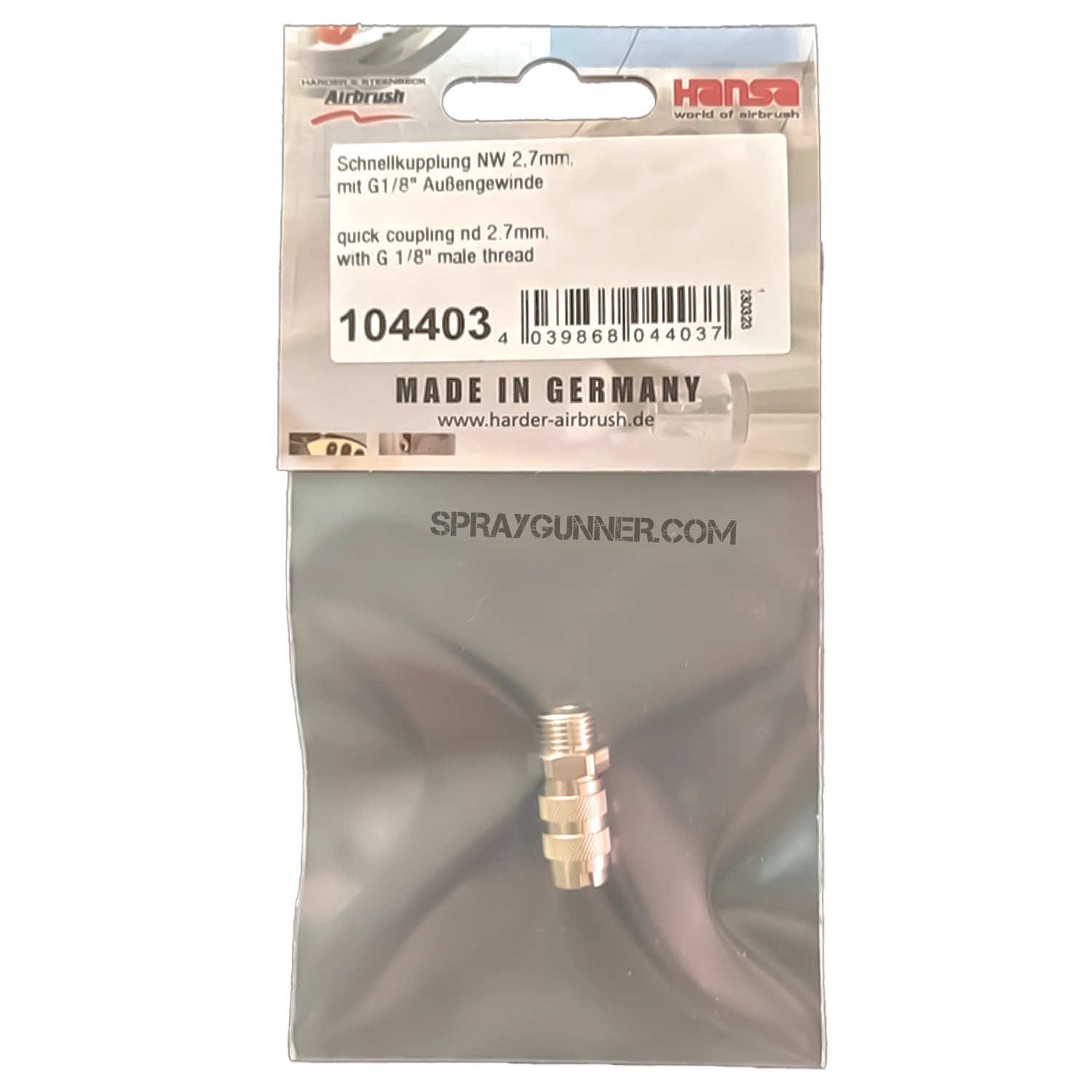 Harder & Steenbeck Quick Coupling 1/8 Harder & Steenbeck Quick Coupling 1/8