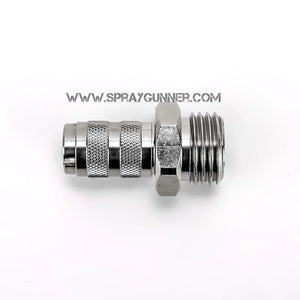 Harder & Steenbeck Quick Coupling nd 2.7mm with G 1/4" Male Thread - SprayGunner