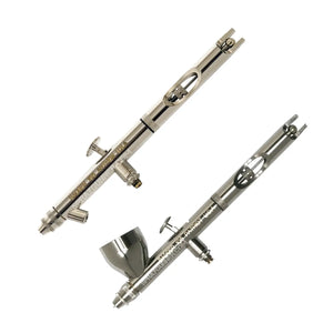 Badger Two Airbrush Set - Patriot 105 & Anthem 155 combo kit featuring dual-action airbrushes for precision painting and smooth spray control.