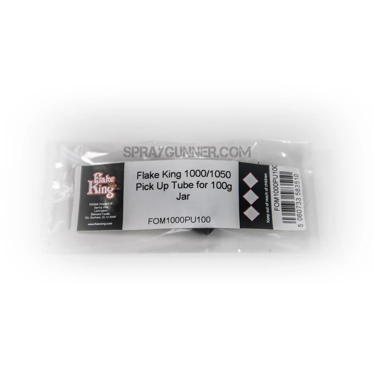 Flake King: 1000/1050 Pick Up Tube for 100g Jar Flake King