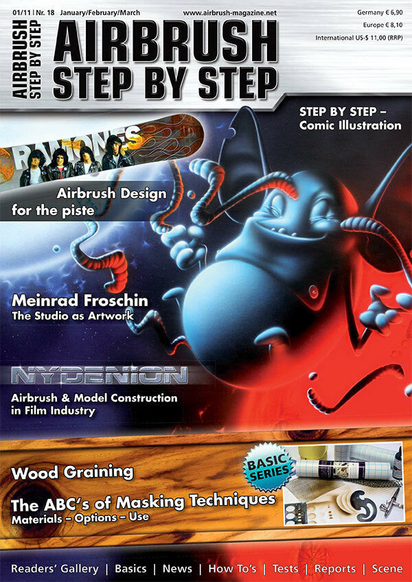 Airbrush Step by Step Magazine 01/11