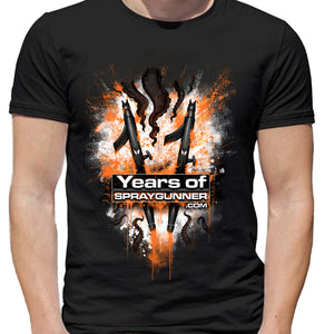 SprayGunner Exclusive 11 Year Anniversary T-Shirt