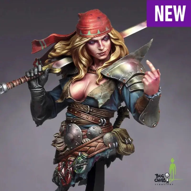 1/12 Alaana the Bloody Blade Bust [Songs of War Series] - SprayGunner