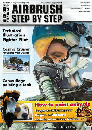 Airbrush Step by Step Magazine 03/12