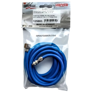 Braided Air Hose 6ft quick coupling-1/4" - SprayGunner