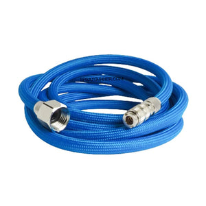 Braided Air Hose 6ft quick coupling-1/4" - SprayGunner