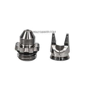 0.4mm Crown Type CR (Chrome) Air Cap - SprayGunner
