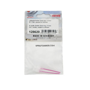 Flexible 35mm Long/0.5mm Air Needle for Airblower - SprayGunner