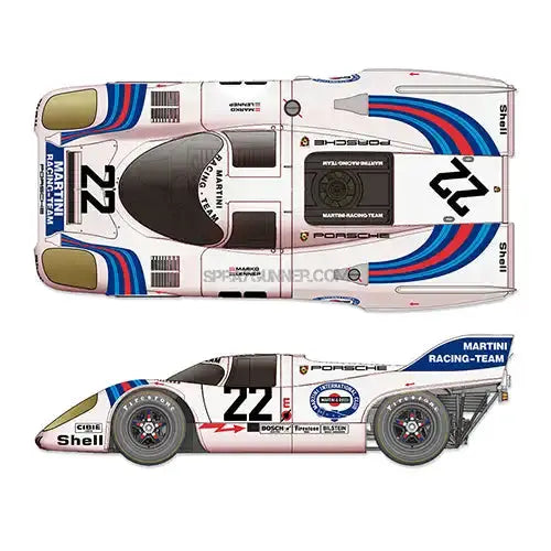 MODEL FACTORY HIRO: 1/12scale Fulldetail Kit : 917K [1971] Ver. A 1971 LM 24hours Winner Model Factory Hiro