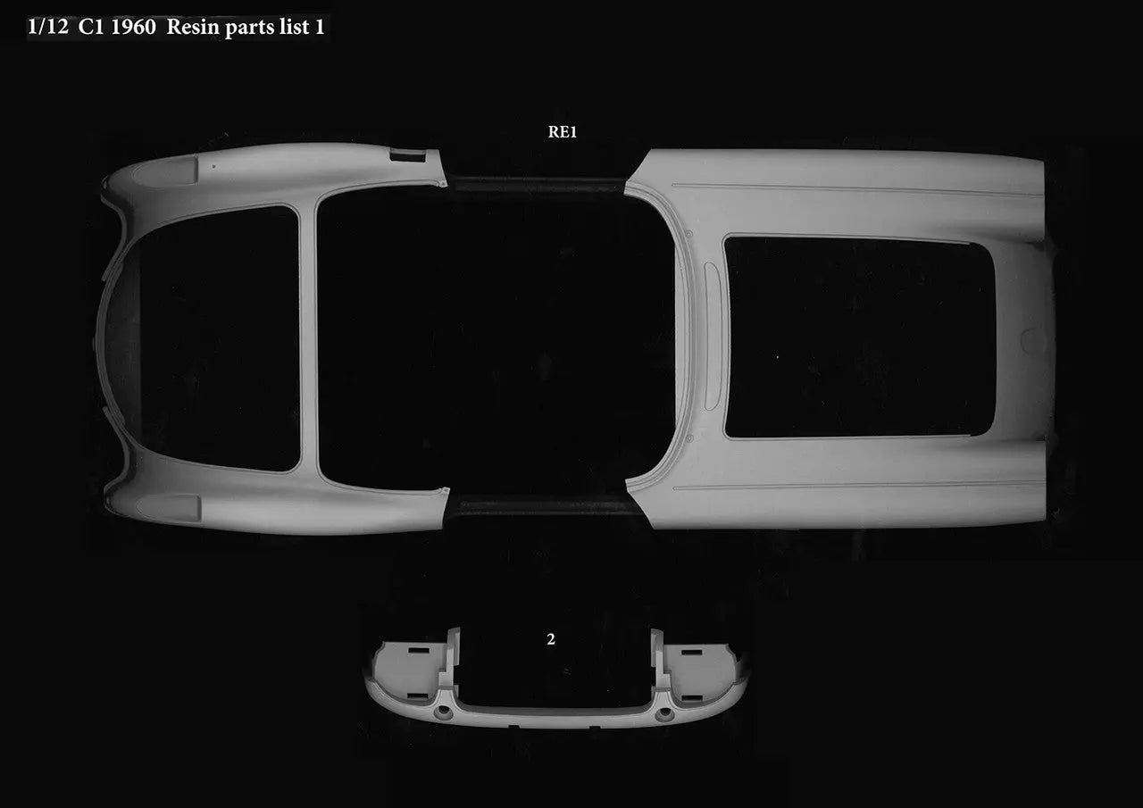 MODEL FACTORY HIRO: 1/12scale Fulldetail Kit : C1 [1960] - SprayGunner