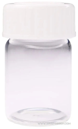 Botella de vidrio transparente de 15 ml