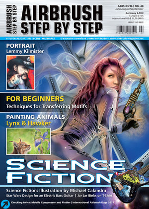 Airbrush Step by Step Magazine 03/16